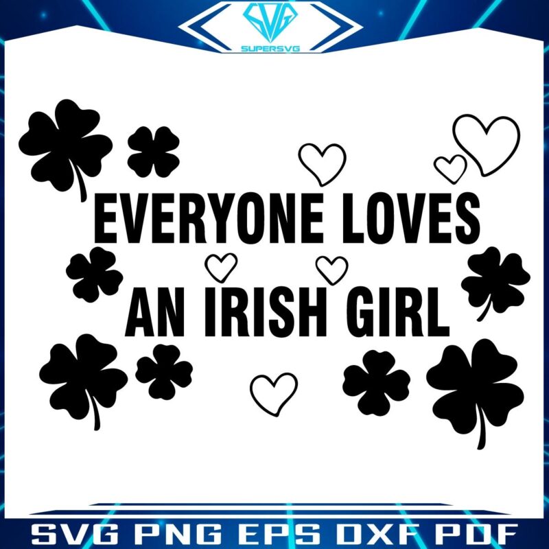 Irresistible Irish Charm Shamrock SVG