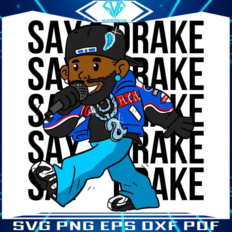 Kendrick Lamar vs Drake Cartoon Character Art in SVGPNG