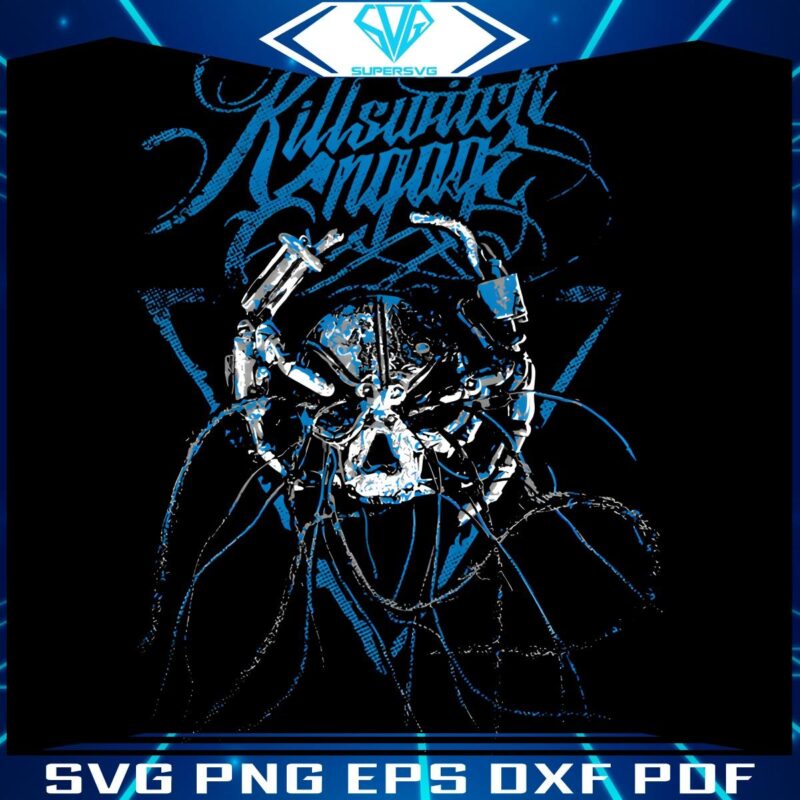 Killswitch Engage Retro Metal Hammer Rock Band PNG