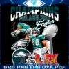 LIX Super Bowl Champions Philadelphia Eagles Football 2025 PNG