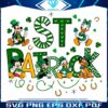 Lucky Vibes Mouse And Friends Happy St Patricks Day SVG