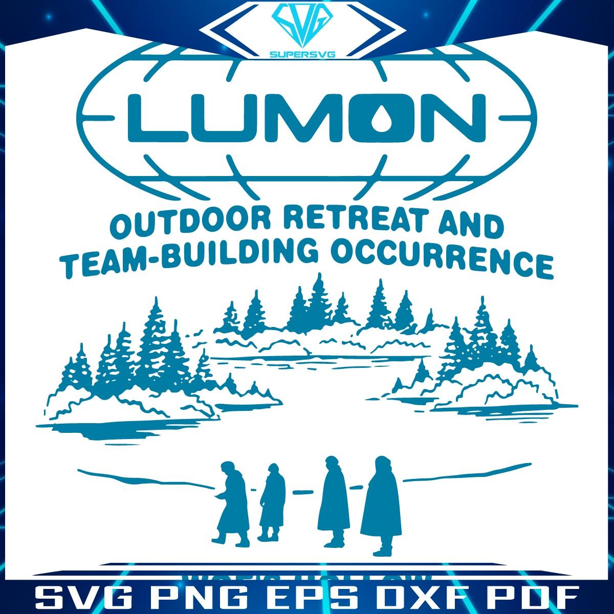Lumon Outdoor Retreat And Teambuilding Occurrence SVG