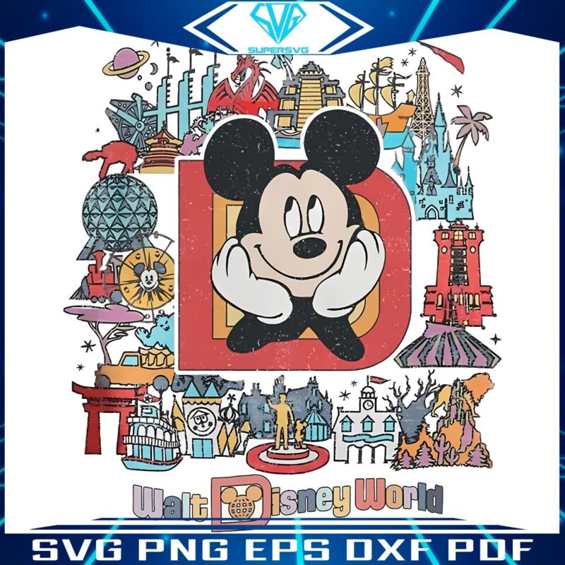 Mickeys Retro Magic Disney World Kingdom in PNG