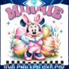 Minnie Easter Bunny Pink Cartoon Coquette PNG for Matching Fun