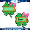 Name Plate Shamrock Cool PNG Design