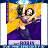 Nico Robin Joins Lakers Adventure in One Piece SVGPNG
