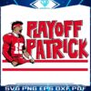 Patrick Mahomes Playoff Patrick SVG