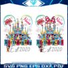 Personalized Disney Castle Birthday Mouse Friends in PNG