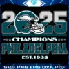 Philadelphia Eagles 2025 Champions SVG Soaring Since 1933