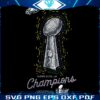 Philadelphia Eagles Super Bowl LIX Champions Lombardi Trophy PNG