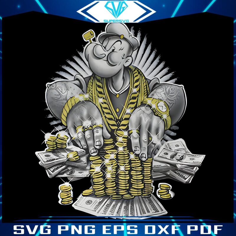 Popeye the Sailor Gangster Style in PNG