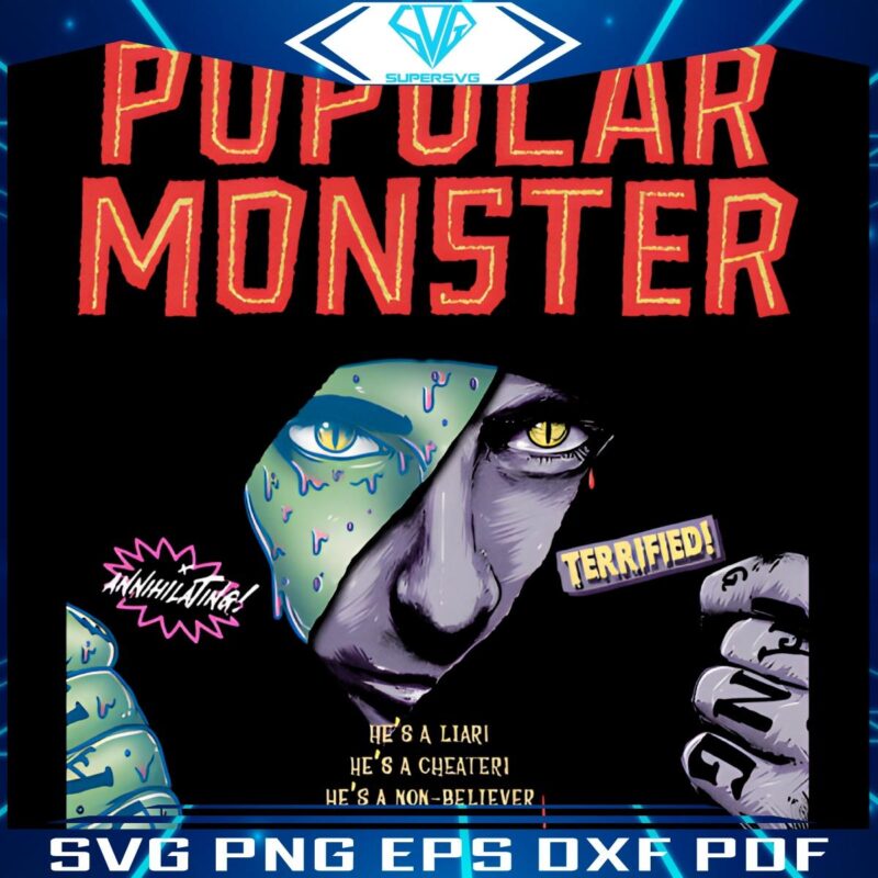 Popular Monster Falling In Reverse Album PNG