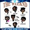 Powerpuff Pop The Weeknd Album in PNG Style