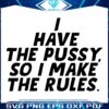 Pussy Power Rule Maker SVG