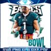 Retro Eagles Jalen Hurts Super Bowl LIX MVP in PNG