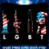 Retro LGBT Liberty Gun Beer Trump Flag SVG Extravaganza