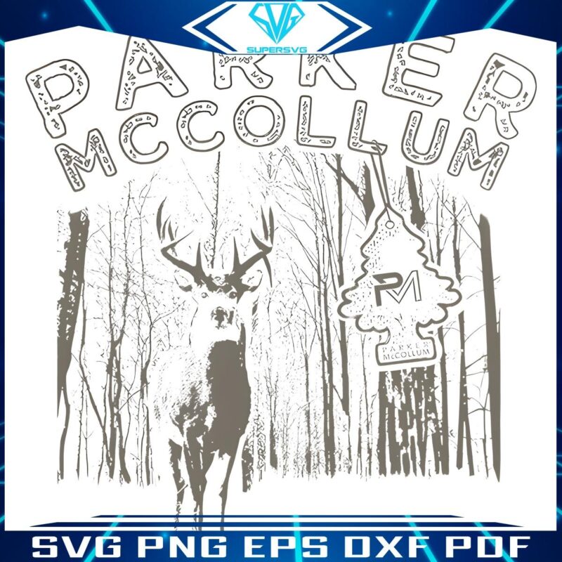 Retro Sand Deer PNG Featuring Parker McCollum