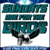 Retro Sundays Super Bowl Champs Trophy SVG for the Birds