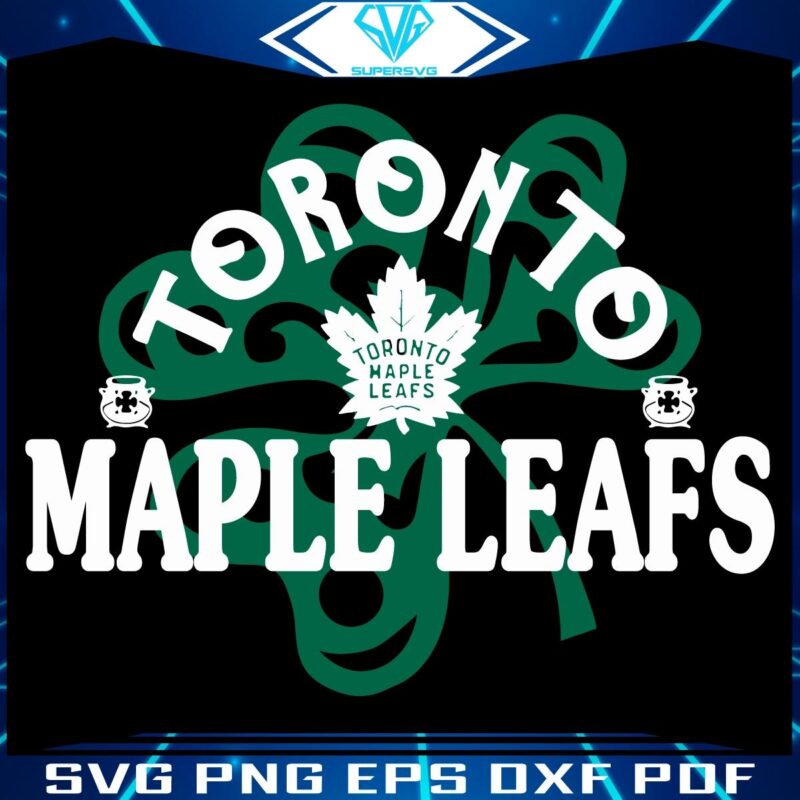 Richmond Shamrock SVG Celebrate St Patricks Day with the Leafs