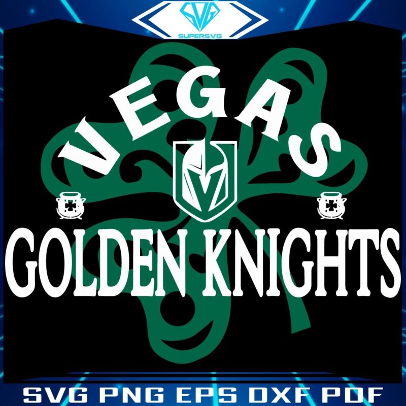 Richmond Shamrock SVG Celebrate St Patricks with Vegas Knights