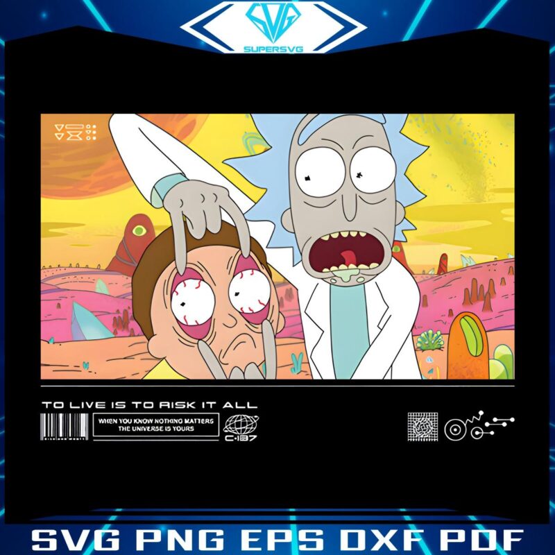 Risk It All with Rick and Morty Epic PNG Adventure