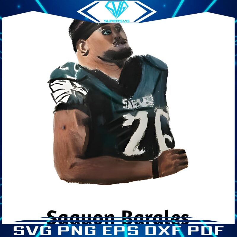 Saguon Bargles Philadelphia Eagles Saquon Barkley Parody PNG