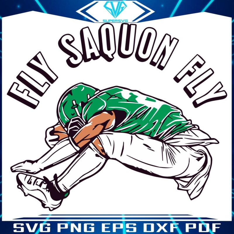 Saquon Barkley Fly Saquon Fly Philadelphia Football SVG