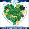 Simply Blessed Roman 478 Shamrock Heart PNG