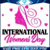 Sparkling Silhouette for International Womens Day 2025 PNG