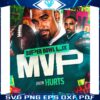 Super Bowl LIX MVP Jalen Hurts Philadelphia Eagles PNG