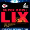 SVG of Chiefs Super Bowl LIX Triumph in New Orleans 2025