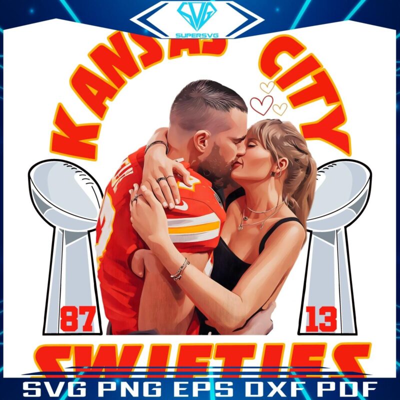Swifties Unite Kelce Swift Super Bowl LIX PNG Magic
