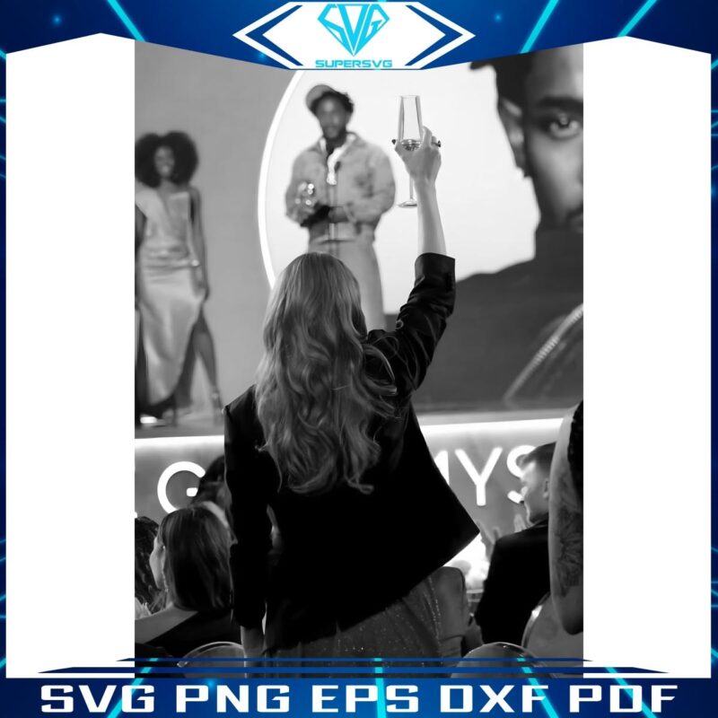 Taylor Swift Cheers Kendrick Lamars Grammy Win PNG