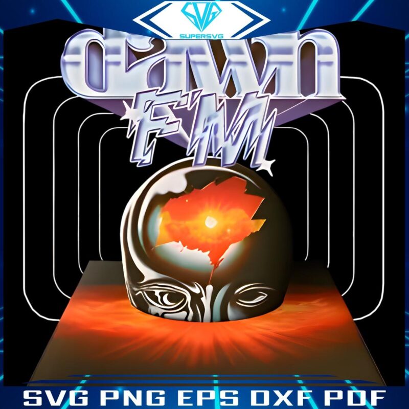 The Weeknds Dawn FM Art Stunning PNG Edition