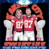 Travis Kelce Taylor Swift Kansas City Swifties Super Bowl SVG