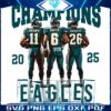 Triple Threat Eagles Vintage Champions 2025 PNG
