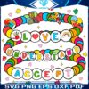 Vibrant Autism Bracelet Love Understand Accept SVG