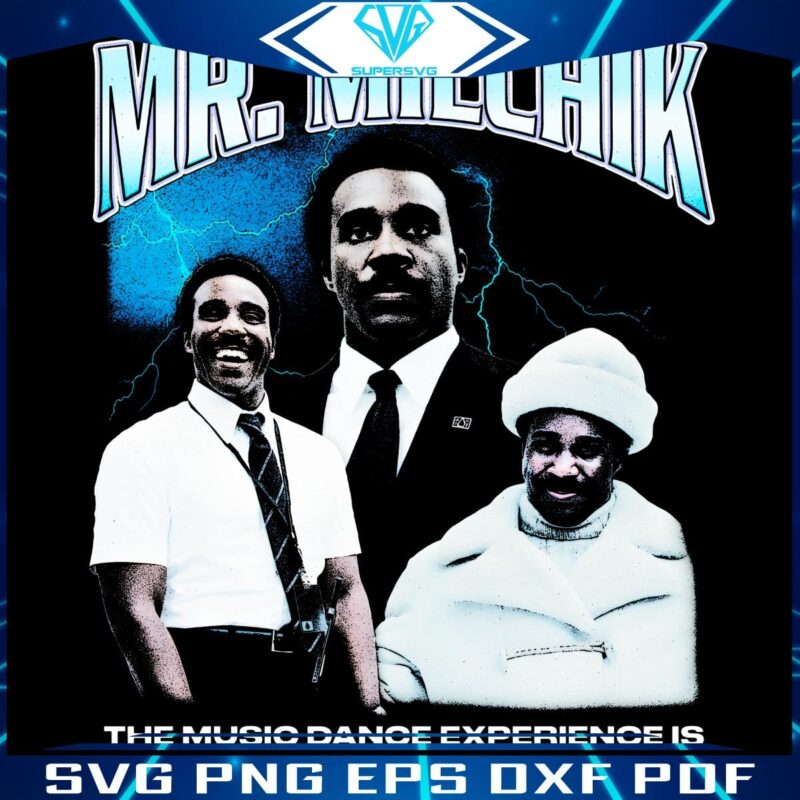 Vintage 90s Rap Vibes Mr Milchick PNG