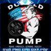 Vintage Donald Pump Strengthen America SVG Design