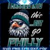 Vintage Go Philly Logo Married Into It PNG