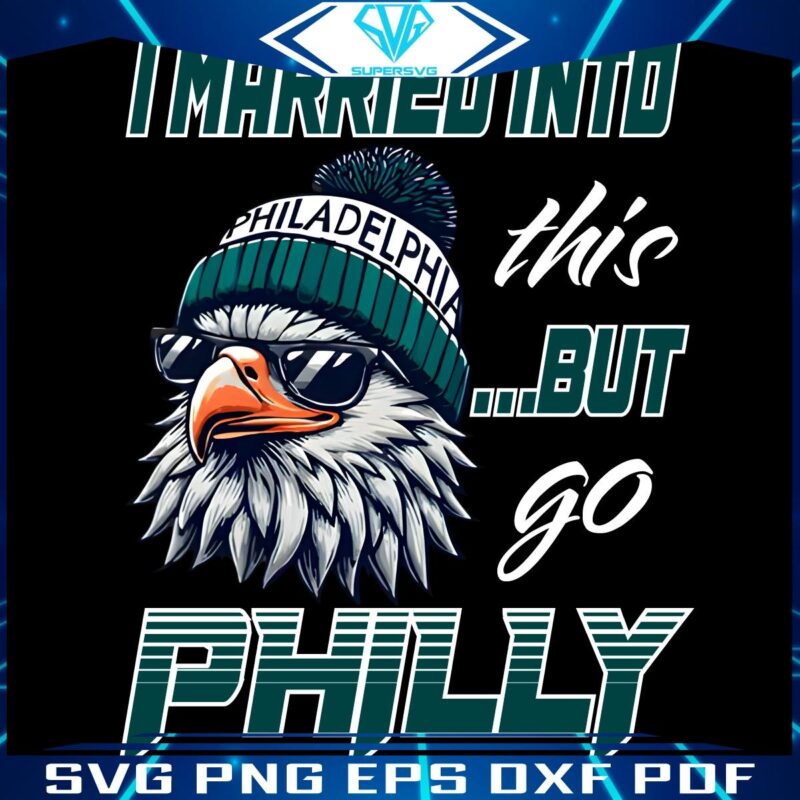Vintage Go Philly Logo Married Into It PNG