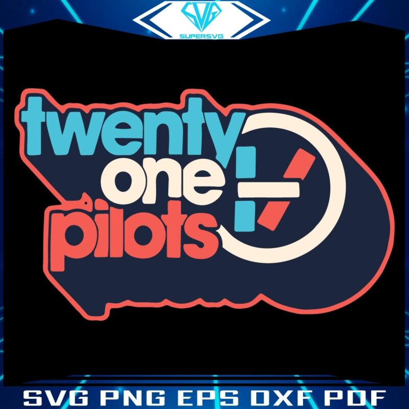 Vintage Twenty One Pilots Logo in SVG Format