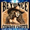 Western Vintage Vibes Beyoncés Cowboy Carter Tour PNG