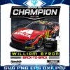 William Byron 2025 Daytona 500 Champ BacktoBack in PNG