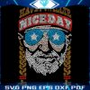 Willie Nice Day Willie Nelson Star Glasses SVG Design