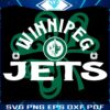 Winnipeg Jets St Patricks Day Shamrock SVG Delight