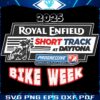 2025 Daytona Bike Week Royal Enfield Short Track Logo PNG