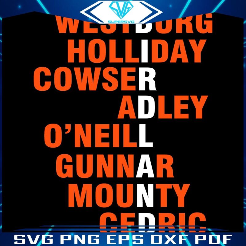 2025 Orioles Birdland Baseball Stars SVG Collection