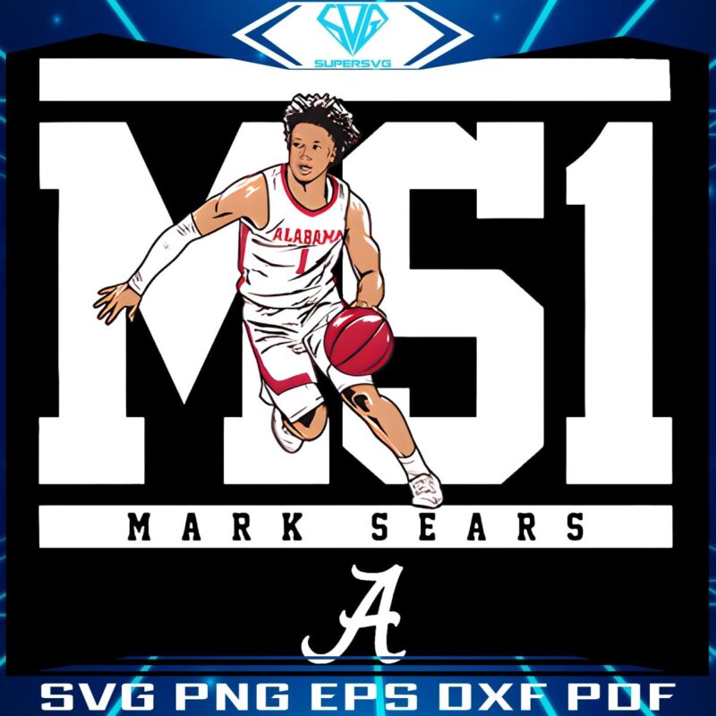 Alabamas Mark Sears PNG Crimson Tides Star
