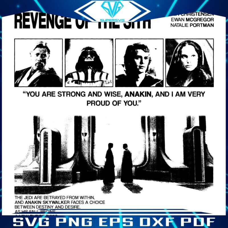 Anakins Wisdom Unleashed Strong Wise in Revenge of the Sith PNG